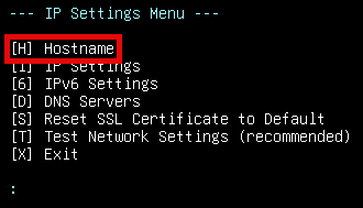 Hostname